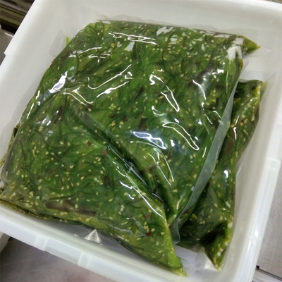 Ensalada de algas marinas condimentadas congeladas Embalaje personalizado para sushi 100% natural y saludable