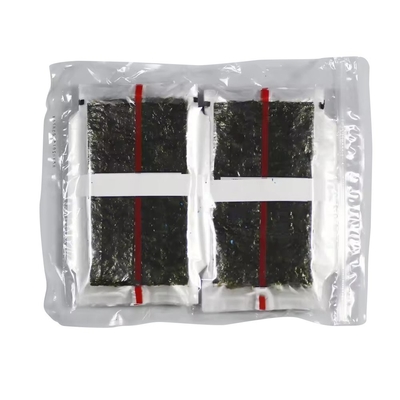 Triángulo Onigiri Nori con algas al vapor Triángulo Laver Alga en embalaje de plástico