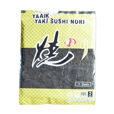 Envasado de algas marinas secas Sushi Nori 50 hojas Alga de alta calidad durante 24 meses