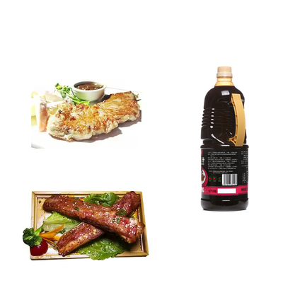Salsa japonesa de Tonkatsu Oem Haccp Brc Cortinas de cerdo agrias y dulces con ajustes de sésamo