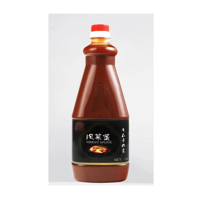 Salsa de Kimchi picante picante chili marinada pasta encurtida hecha con el ingrediente principal soja