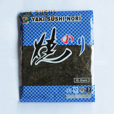 50 hojas de Onigiri Nori para el Sushi Arroz y hortalizas Rollo de mano Rollo de Sushi Nori Algas marinas
