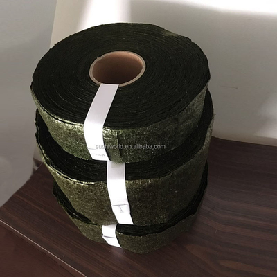 Hoja de algas de tamaño completo Sushi de algas doradas asadas Nori con estilo seco