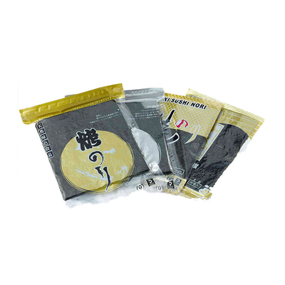 Grado C estilo sushi seco Nori placas de algas asadas 600 pcs por rollo * 10Cm de ancho