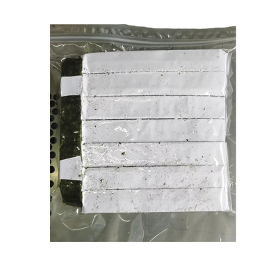 Algas marinas Nori Hojas de 21 cm de longitud para hacer sushi Colección de materias primas y naturales