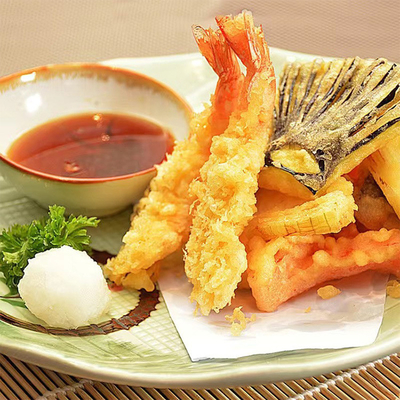 Harina de trigo japonesa a granel frita crujiente con recubrimiento variado Tempura en polvo para cocinar