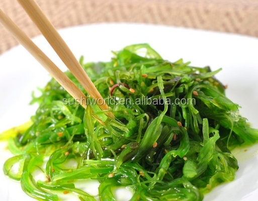 Japón Chuka Wakame congelado Ensalada de algas de mar Cultivo orgánico Tipo Instrucción normal