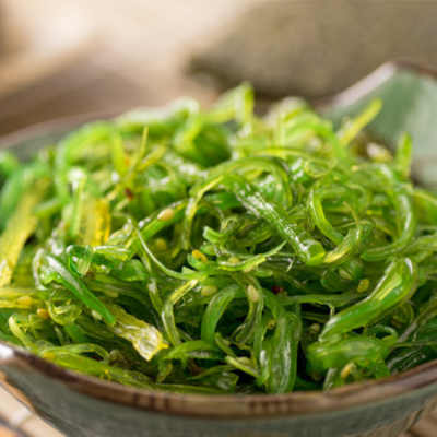 1 kg de Hiyashi Wakame estilo congelado Chuka Wakame ensalada de algas Japón estilo congelado