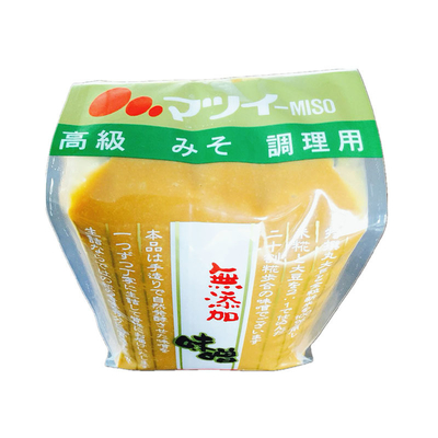 Pasta de miso oscuro a base de soja para procesamiento OEM personalizado de caballa de caballa cocida