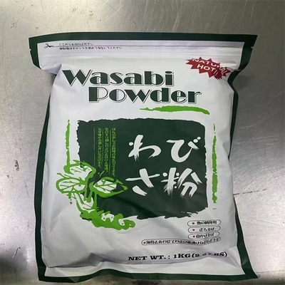 Ingrediente auténtico de comida japonesa 1Kg Wasabi en polvo con 24 meses de vida útil