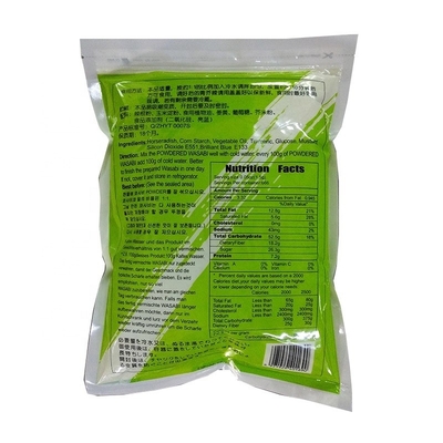 Salsa Wasabi en polvo rábano en polvo mostaza verde 1kg Ingredientes japoneses picantes Kosher