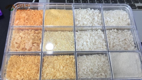 Suministro Biológico Panko japonés 1Kg Nombre de producción Contenido Blanco Amarillo