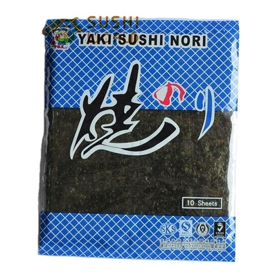 Hojas de bocadillos de Nori asados orgánicos Hojas de algas saludables para el consumo normal