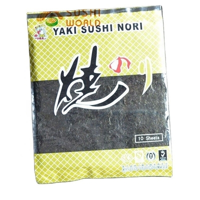 18 Meses de vida útil NORI Algas japonesas Yaki Sushi Algas Algas asadas