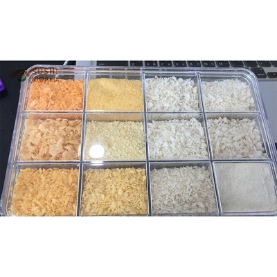 Panco amarillo y blanco para el sabor de sushi japonés
