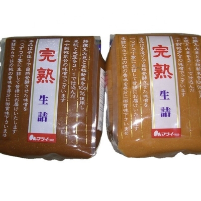 Sushi caliente Condimento y sabor auténtico de la pasta de soja elaborada Shiro Miso oscuro