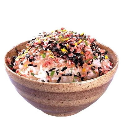 Auténtica mezcla de sésamo de algas marinas secas de Nori Furikake Bonito Nori Komi en polvo