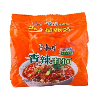 Noodles secos Proveedores chinos de comida rápida Noodles Master Kong Noodles instantáneos