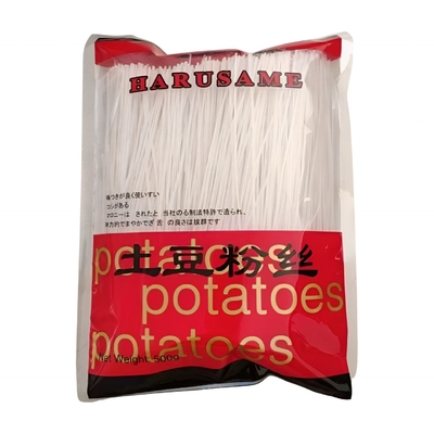 90% de humedad 10% Vermicelli de fideos de vidrio envasado a granel con harina de Galangal dulce