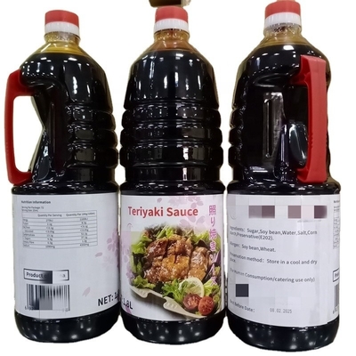Salsa Teriyaki auténtica para el contenido Teriyaki ungai tonkatsu kimchi Salsa Brix % 8 %