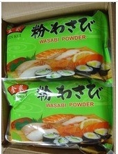 Polvo de mostaza deshidratado con ingredientes normales Pasta seca de wasabi de rábano
