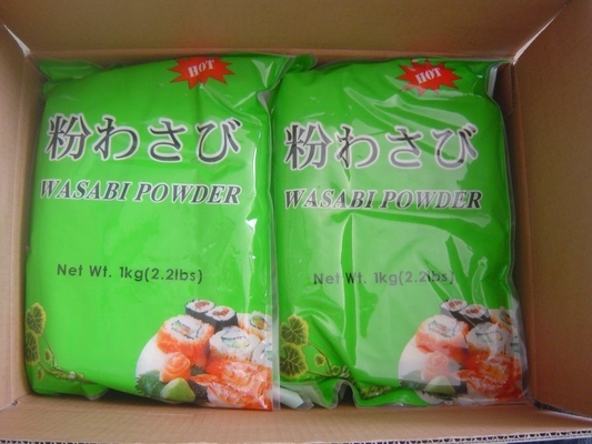 0.05-1KG Wasabi en polvo salsa de mostaza de rábano picante para sus necesidades de cocina