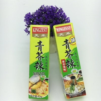 Sushi condimento de mostaza Ingrediente primario Wasabi en polvo