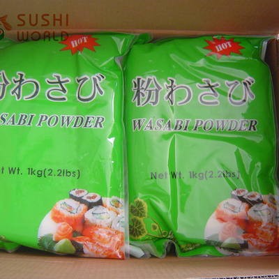 Sushi condimento de mostaza Ingrediente primario Wasabi en polvo