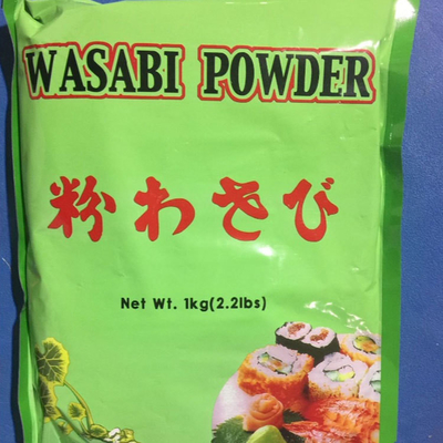Sushi condimento de mostaza Ingrediente primario Wasabi en polvo