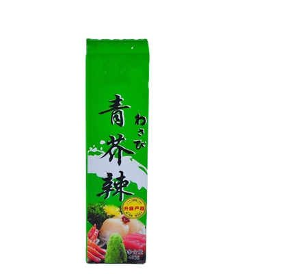 Salsa de estilo japonés de mostaza normal 43 g Wasabi pasta de rábano horseradish para ingredientes de sushi
