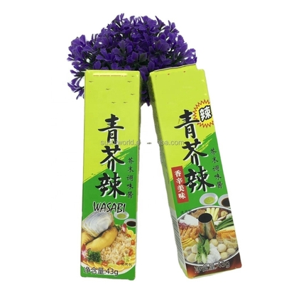 Japonesas Mini 43g Wasabi Pasta Tradicionales japoneses Condimentos de mariscos Condimento