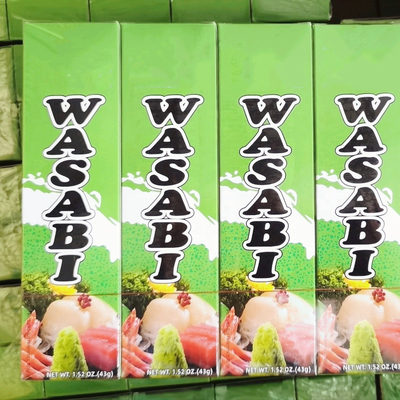 43 g Sachet de polvo de Wasabi con tipo de almacenamiento normal y contenido orgánico