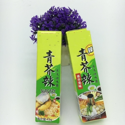 43 g Sachet de polvo de Wasabi con tipo de almacenamiento normal y contenido orgánico