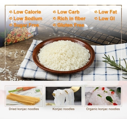 Noodles 100% naturales de Konjac Noodles blancos para las necesidades del cliente