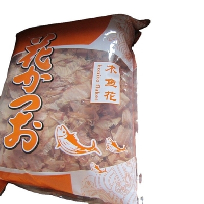 500g de Yamaki Bonito Seco, Flocos de pescado con cafeína, Vida útil de 12 meses garantizada.