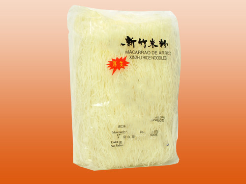Receta tradicional Zhaoqing Xinzhu Palos de arroz Vermicelli 0,5 kg 24 meses de vida útil
