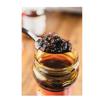 Sabor picante Laoganma salsa de chile en 210G/280G botella de vidrio para sumergir condimento fácil