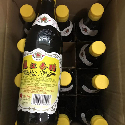 Vinagre de cerveza natural 5L*2 de arroz negro de Chinkiang Vinagre fermentado para un sabor sabroso