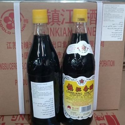 Vinagre de cerveza natural 5L*2 de arroz negro de Chinkiang Vinagre fermentado para un sabor sabroso