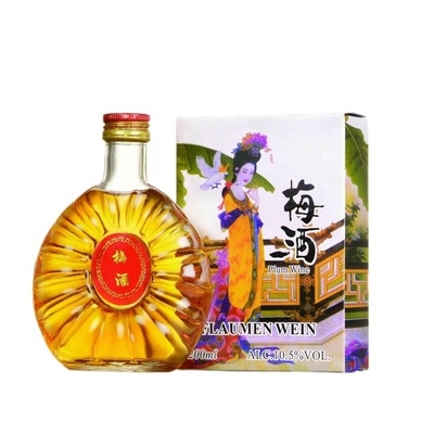 Temperatura de la habitación de garantía 100 ml 250 ml 500 ml Jugo de fruta de ciruela clara Hielo Vino Pomelo Vino