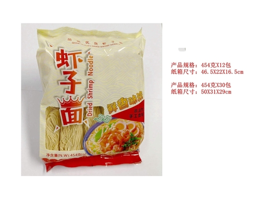 454g de huevo seco fideos huevo camarón trigo sarraceno ñame cortado para los entusiastas de fideos en todo el mundo