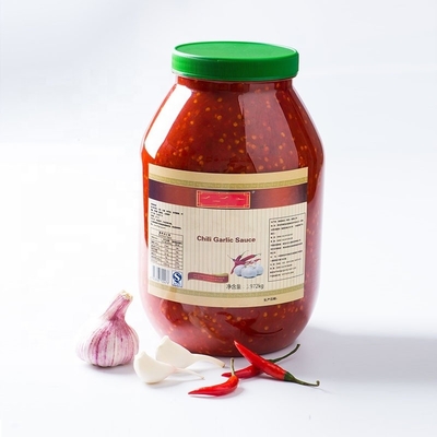 NO Ingredientes ajo picante Sriracha salsa de chile 510G para la inmersión de alimentos personalizables