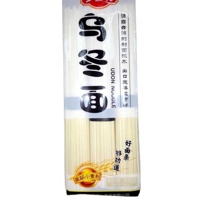 Noodles secos de Udon 300 g*40 bolsas/tón Ramen de soja auténtico para mercados B2B