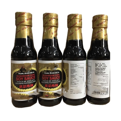 Salsa de soya ligera de elaboración natural deliciosa 150 ml de concentrado orgánico halal Vida útil 12 meses