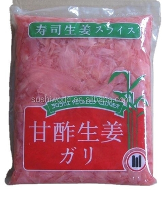 Proceso de vinagre Sushi japones blanco rosa en escabeche Jengibre para cultivo al aire libre Tipo