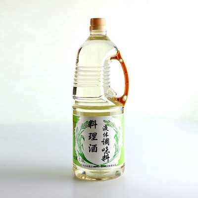 100% de sake de cocina fresco y natural, 1.8L de vino de cocina japonés envasado en una botella