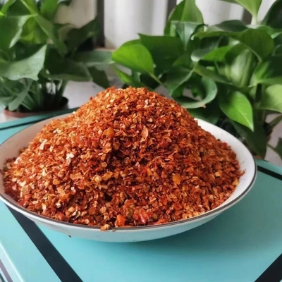 Paprika de chile rojo picante y picante materias primas trituradas para especias de hierbas únicas