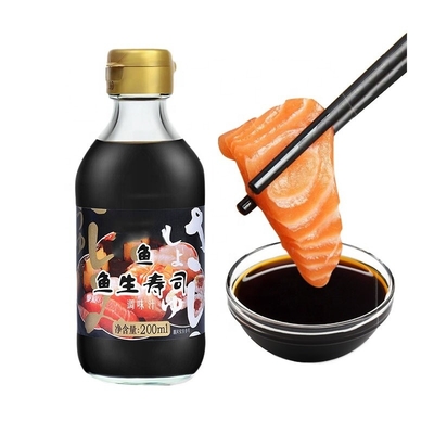 GK Dirección Hot Pot y Sushi Salsa de soja oscura Salsa de soja con sabor a sashimi Soja Ingredientes