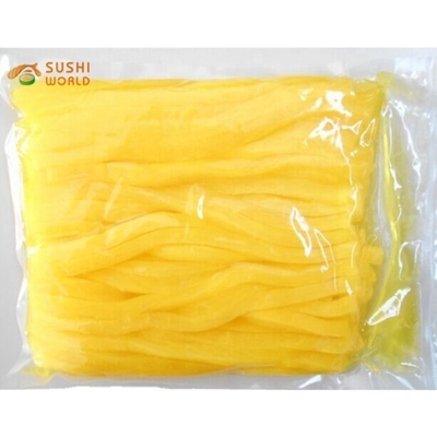 Tipo de almacenamiento normal sabor tradicional japonesas encurtidas picado rábano picado en la comida