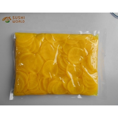 Tipo de almacenamiento normal sabor tradicional japonesas encurtidas picado rábano picado en la comida